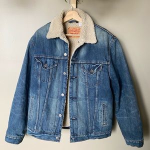 Levi’s Sherpa Lined Denim Jean Jacket